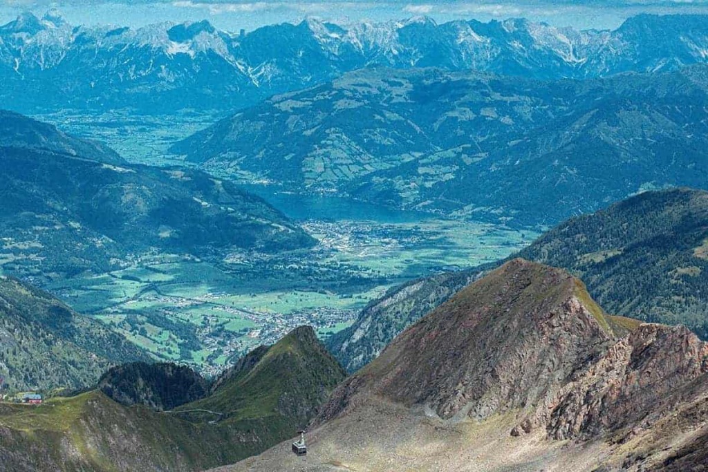 Attraktion Kitzsteinhorn Gletscher in der Region Pinzgau